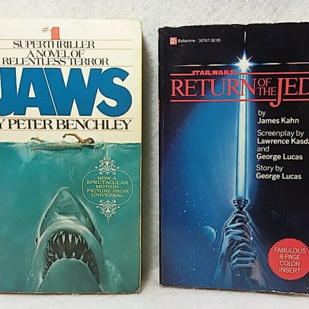 Original Classics Jaws and Return of the Jedi books